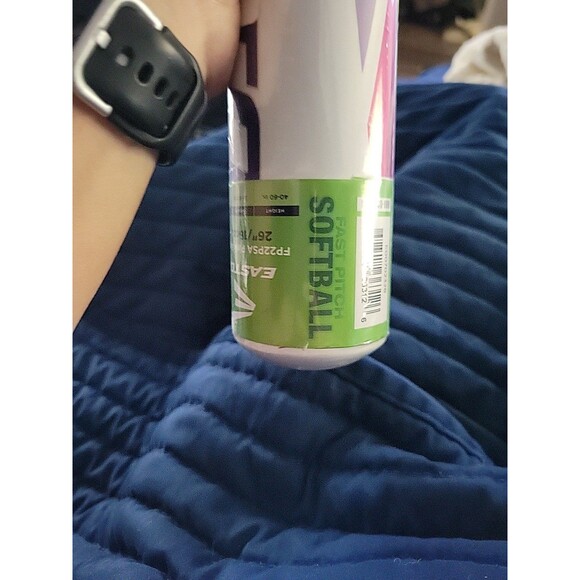 Easton Pink Sapphire -10 | 26/16 Fastpitch Softball Bat FP22PSA Youth B12 - Picture 3 of 10